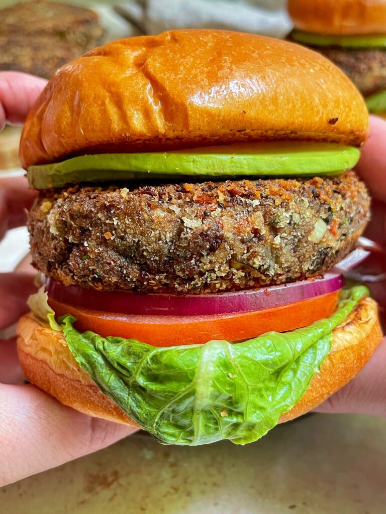 Copycat Quinoa Cowboy Veggie Burgers thechowdown