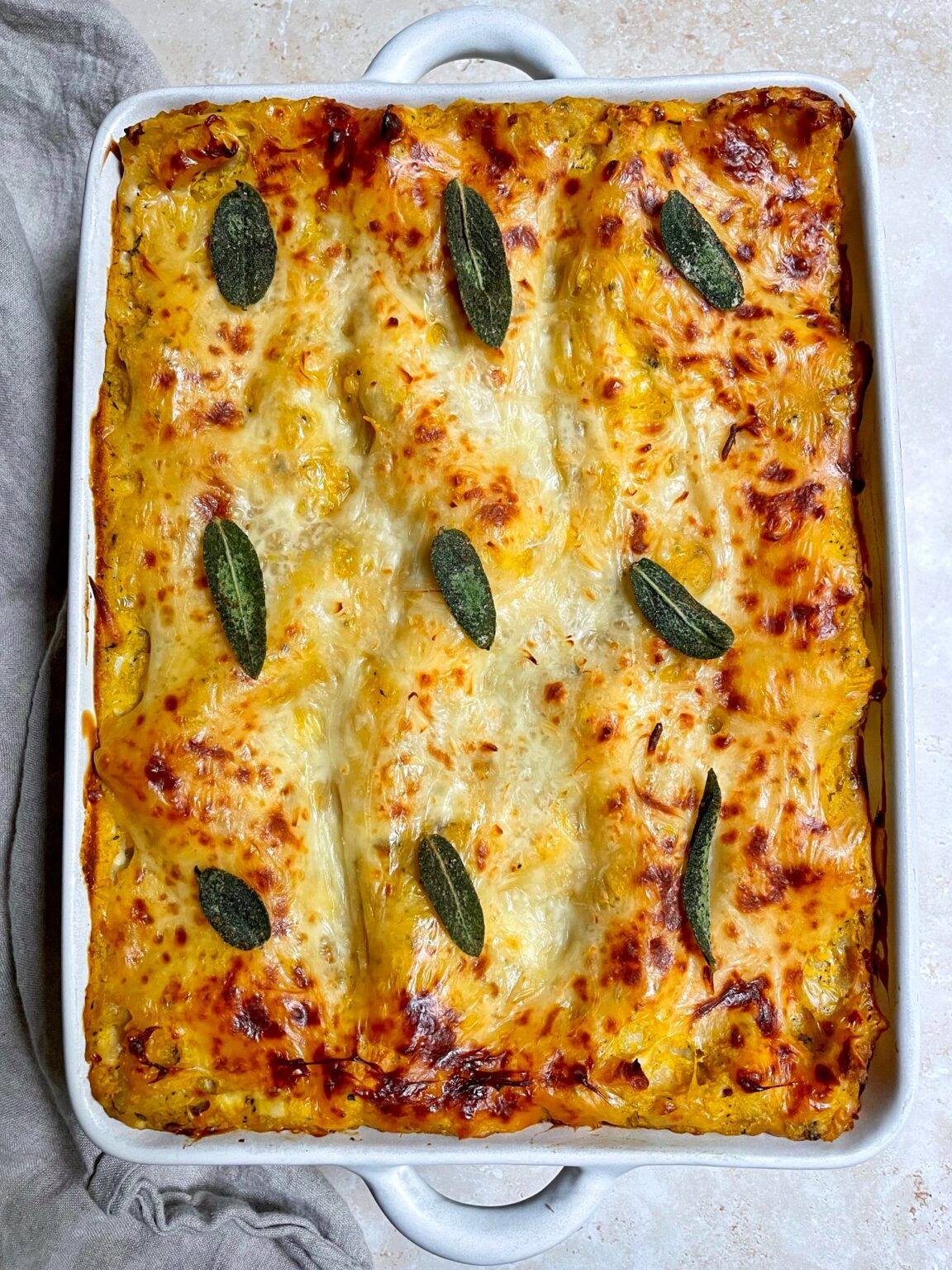 Butternut Squash Lasagna thechowdown