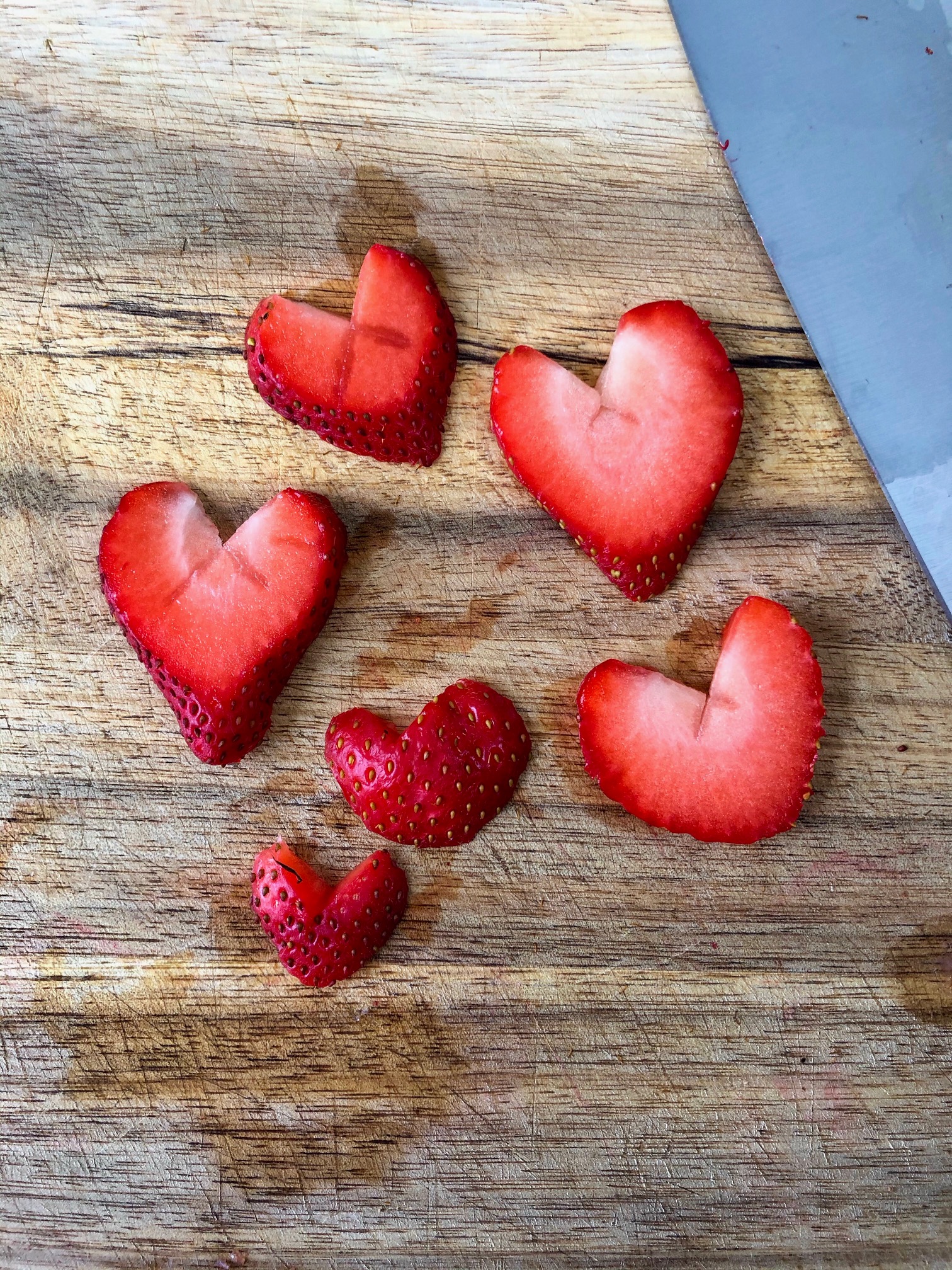 strawberry hearts