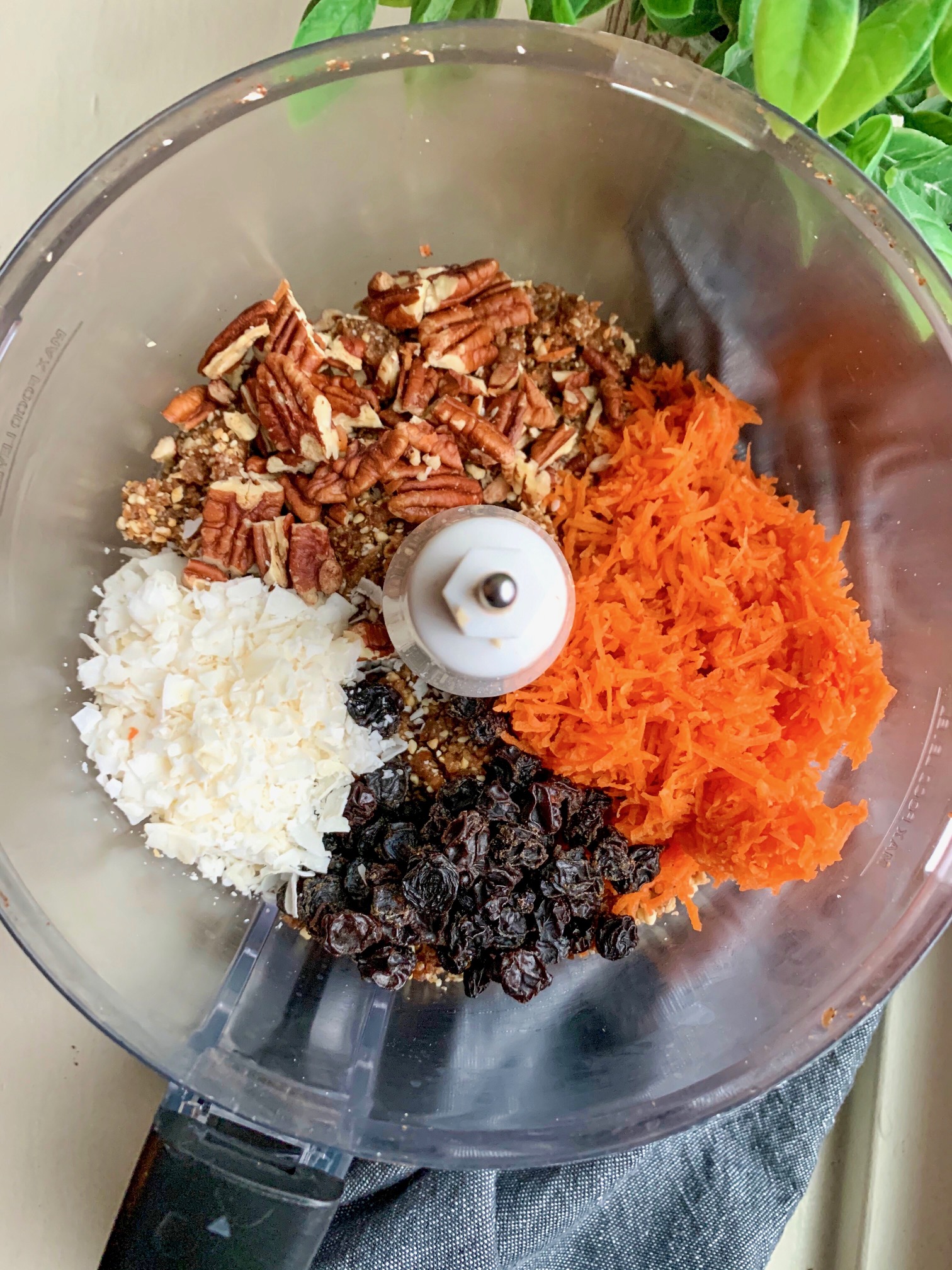carrot cake mix ins in food processor