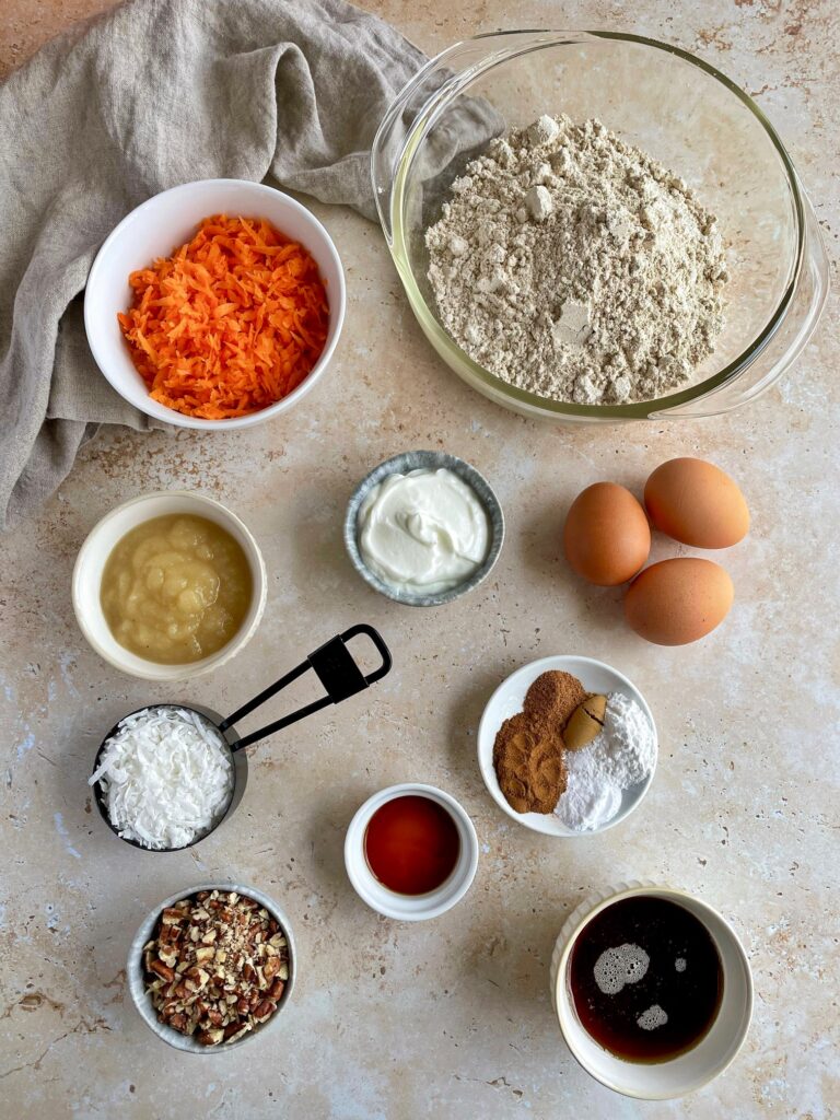Oat Flour Carrot Cake Loaf thechowdown