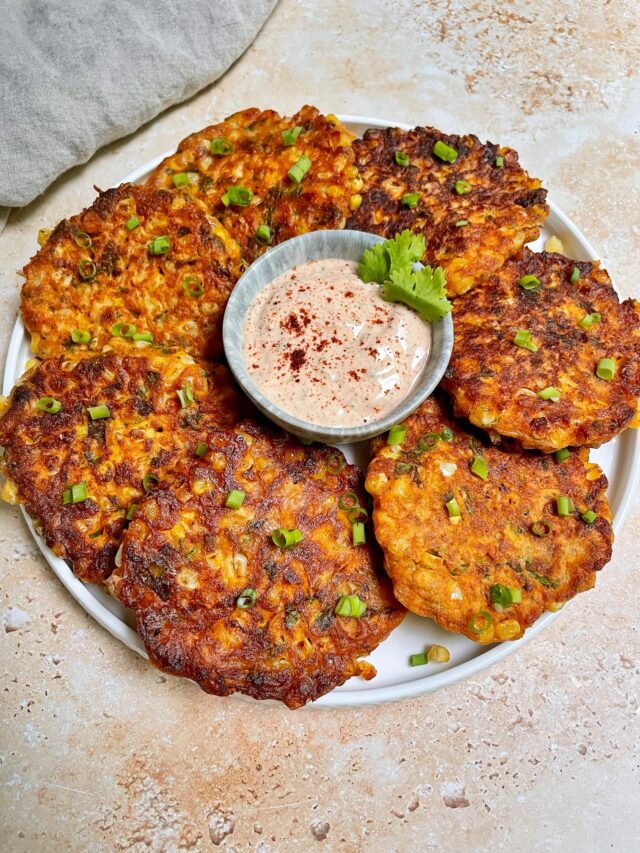 Street Corn Fritters - Thechowdown