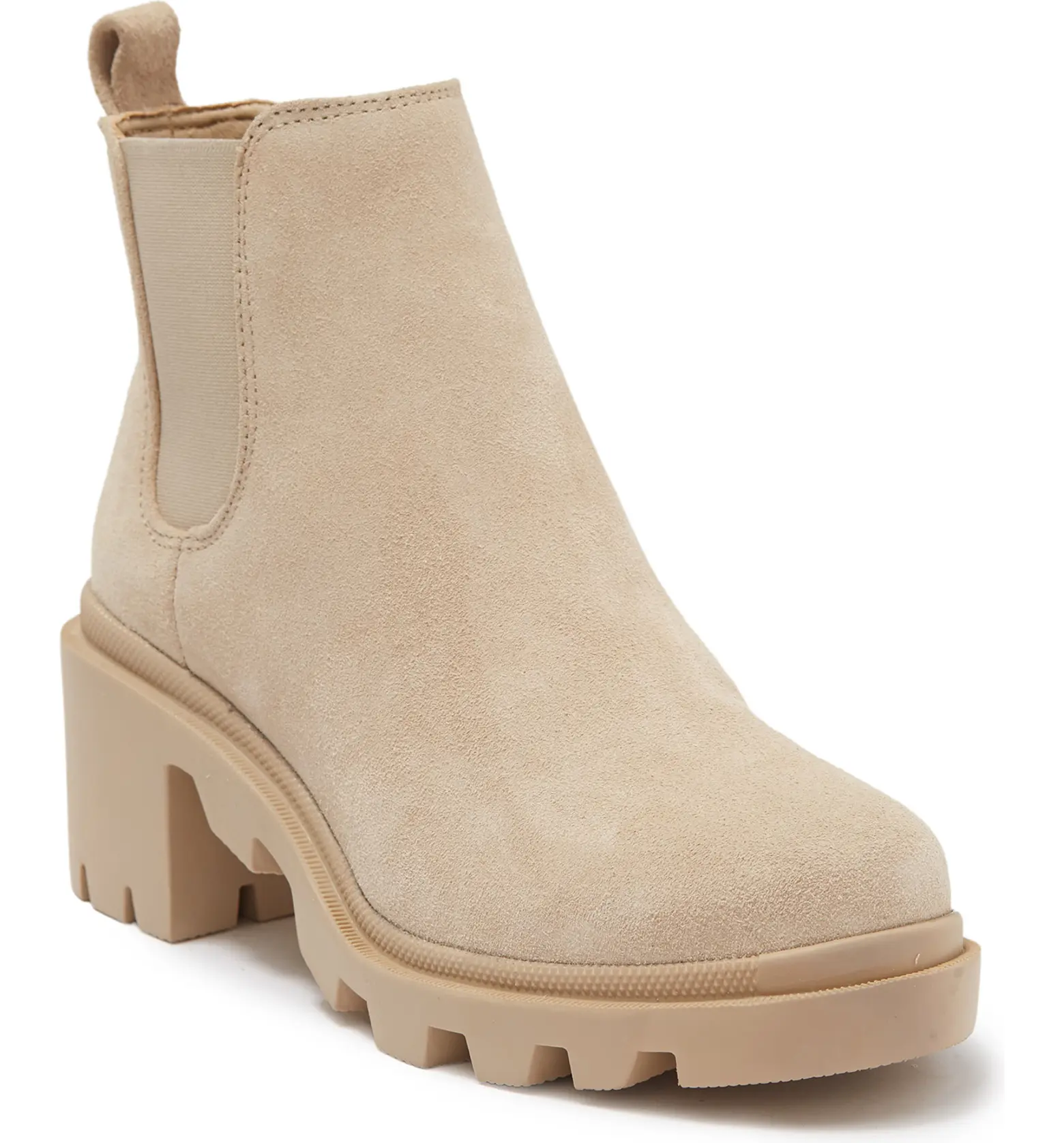 tan lug sole boots for 2022 holiday gift guide for women.