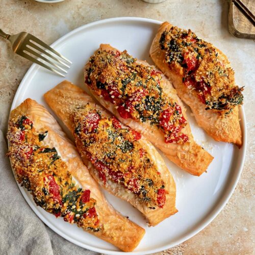 Tagspinach Stuffed Salmon Air Fryer