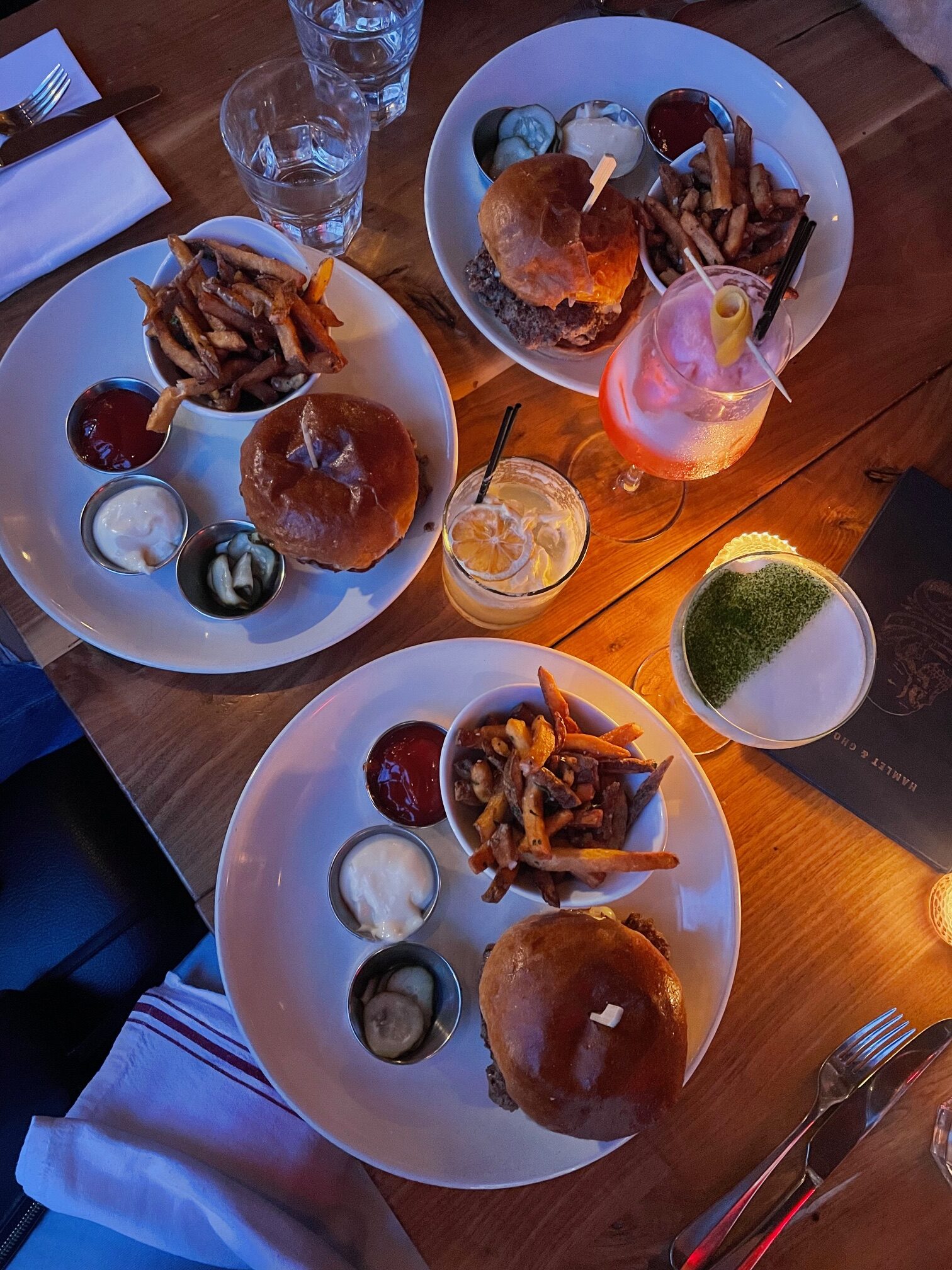 Burgers at Hamlet and Ghost